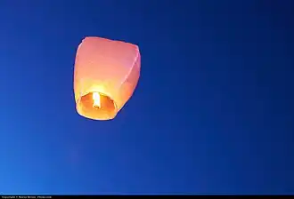 Lanterne céleste asiatique (IIIe&nbsp;siècle)