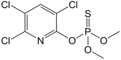 Image illustrative de l’article Chlorpyriphos-méthyl