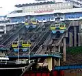 Funiculaire à Chongqing.