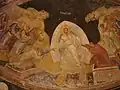 Fresque de l’Ascension dans l’église Saint-Sauveur-en-chora.