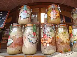 Avec du baeckeoffe en vitrine