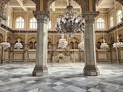 Palais des Chowmahalla à Hyderabad, siège des Nizams de l'Hyderabad, anciens souverains du Telangana.