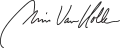Signature de Chris Van Hollen