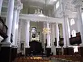 Christ Church Spitalfields (1714–29), intérieur tourné vers l'est.