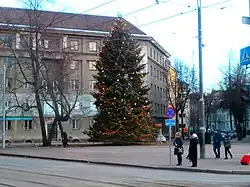 Place Kompassi en décembre 2016.