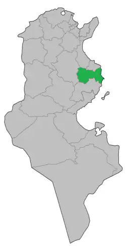 Carte de la circonscription.