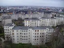 Grand ensemble d'habitat collectif - Cité des Côtes d'Auty.