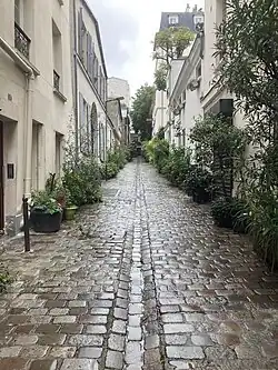 Cité du Midi, vue du boulevard de Clichy.