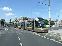 Citadis 502 à Dublin.