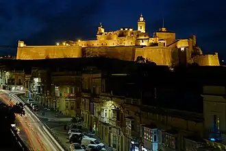 La Citadelle vue de nuit
