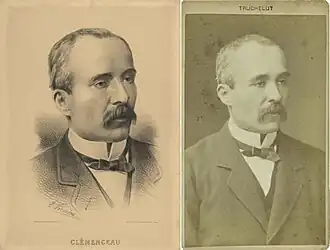 Georges Clemenceau  - homme politique.