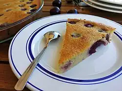 Clafoutis aux cerises.