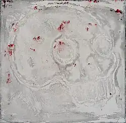 Sans titre, acrylique sur toile 40x40cm, 2013