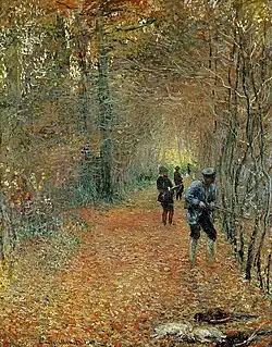 Claude Monet: La Chasse, 1876 (coll. priv.).
