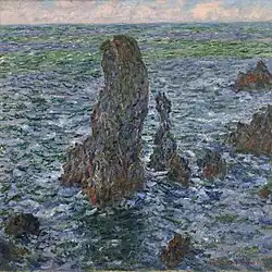 Les Pyramides, Claude Monet , 1886, coll. du Dr Rau, Cologne.
