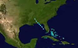 Image illustrative de l’article Tempête tropicale Claudette (2009)