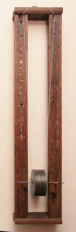 Clepsydre fonctionnant encore ! Collection particulière.