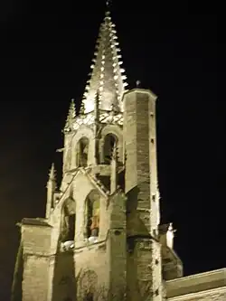 Clocher de l'église Saint Pierre