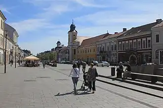 Rue piétonne de Bulevardul Eroilor (Deák Ferenc utca).