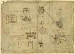 Divers dessins représentant des machines hydrauliques.