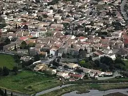 Cœur de village de Vic-la-Gardiole.