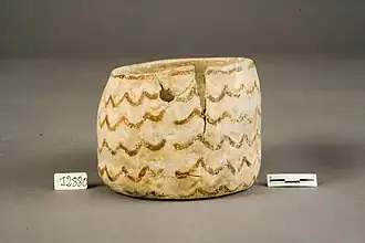 Vase d'albâtre (âge du bronze)