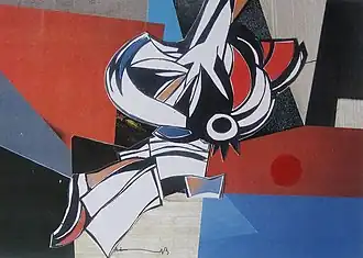 Collage d'Alain Lacouchie