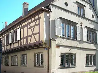 Maison Fleischhauer (1583) au no&nbsp;3&nbsp;Inscrit MH (1929)