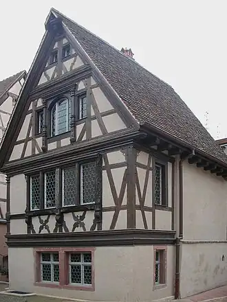 Maisonnette Bohn (1614) au no&nbsp;50&nbsp;Classé&nbsp;MH (1990)