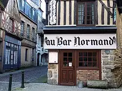 Colombages à Domfront.