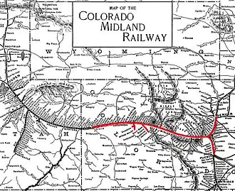 illustration de Colorado Midland Railway