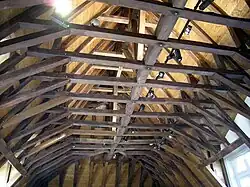 Grand comble de l'hôtel de Donon.