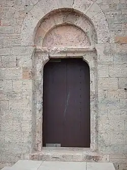 Porte de la chapelle