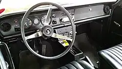 Cockpit avec transmission automatique (1971)