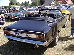 Opel Commodore A Cabriolet.