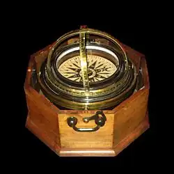 Compas de variation de jour, anonyme, entre 1852 et 1870 (Inv. 1 NA 27).