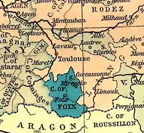 Image illustrative de l’article États de Foix