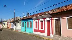 Maisons du centre historique.
