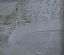 Jardin sous la neige (1916).