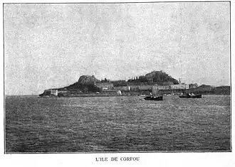 Corfou en 1915