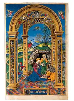 La Nativité, Missel de Marco Corner, 1503