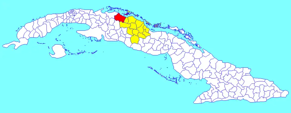 Municipalité de Corralillo dans la province de Villa Clara