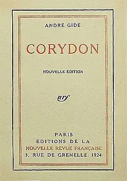 Image illustrative de l’article Corydon (Gide)