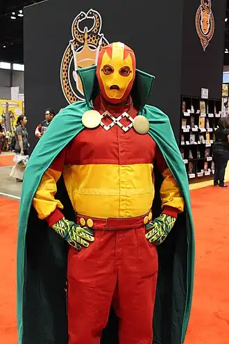 Cosplay de Mister Miracle.