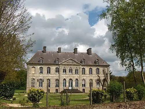 Le château de Couin.