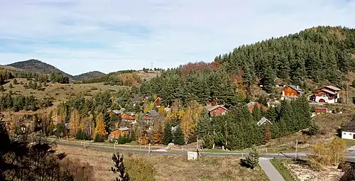 Coume Longue en automne.