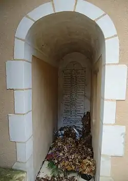 Le tombeau du XVIe&nbsp;siècle.