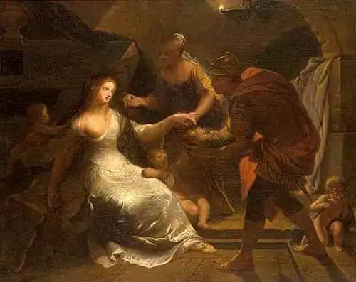 La Mort de Sophonisbe,v. 1710-1730, Jacques-François Courtin.