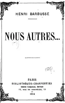 Image illustrative de l’article Nous autres...