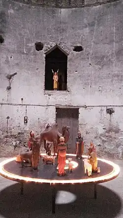 Exposition de la crèche de Commensacq en décembre 2016